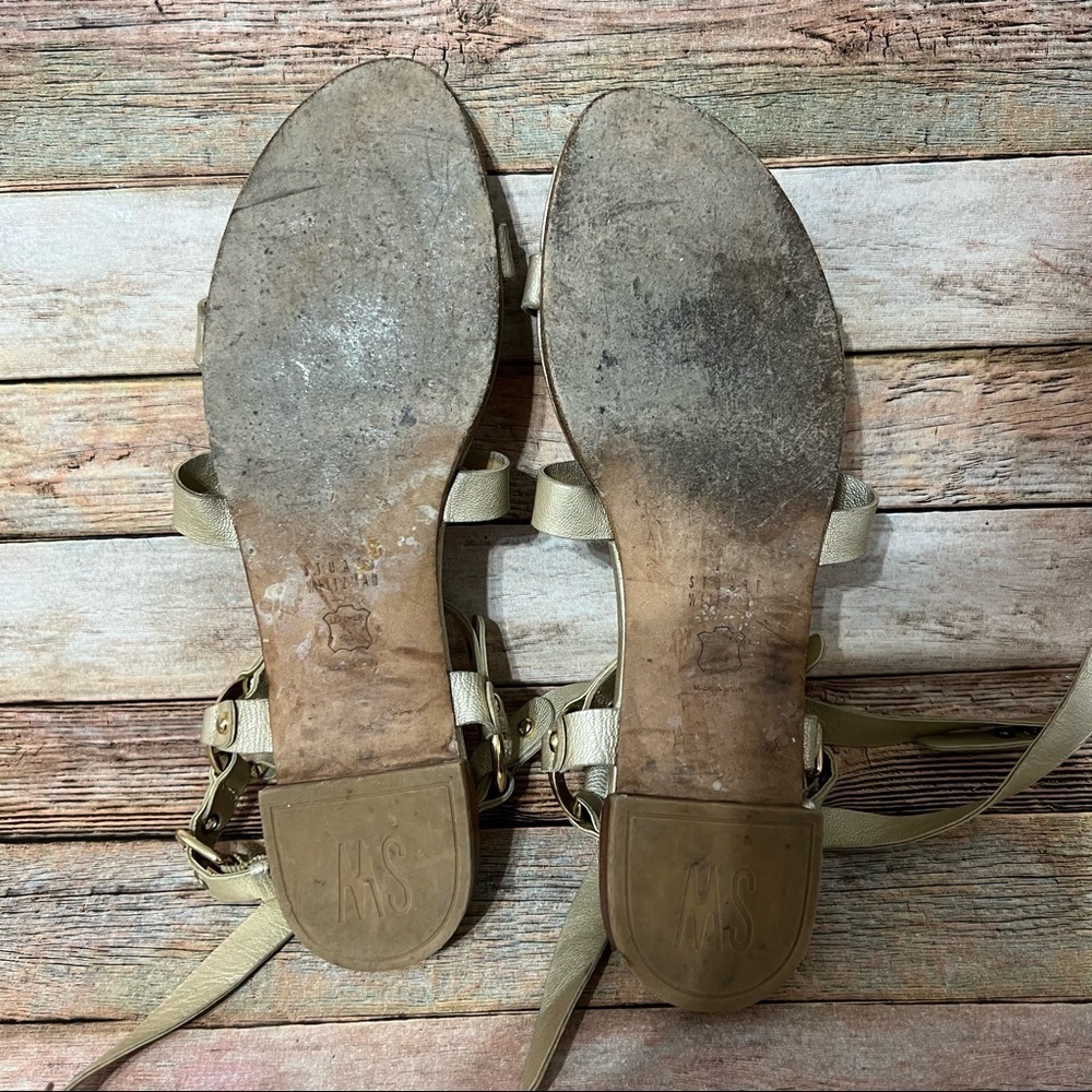 Stuart Weitzman On The Run Gladiator Sandals - image 6